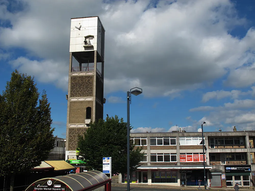 Shipley Clock Tower, the local landmark of BD18