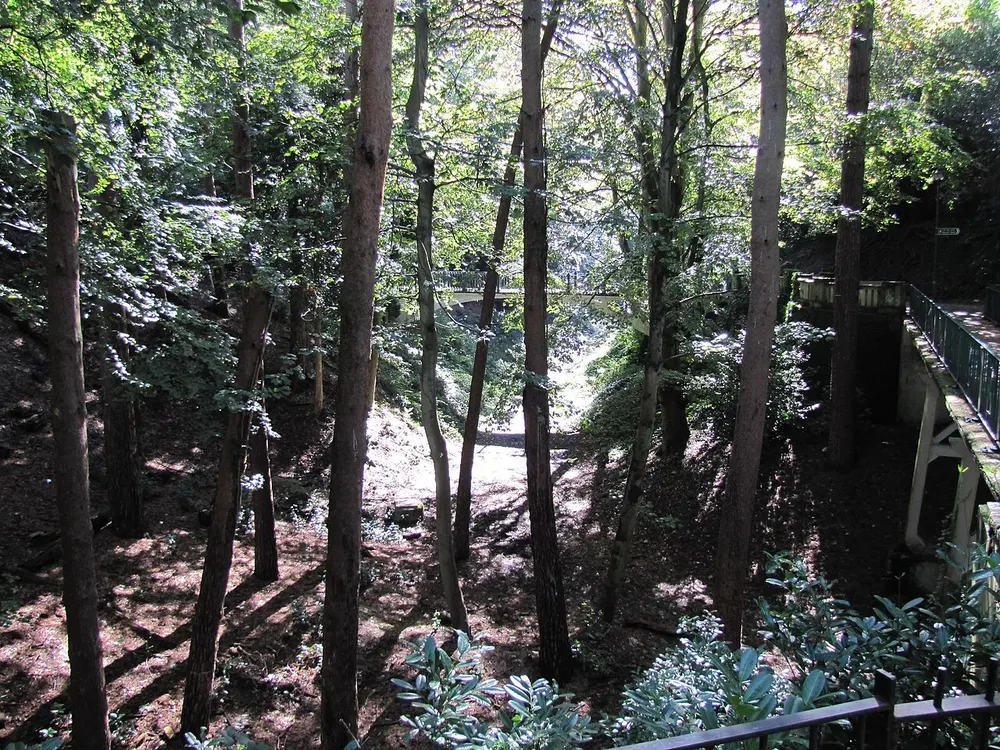 Alum Chine, the local landmark of BH4