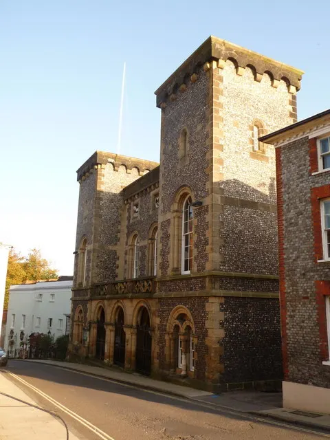Arundel Town Hall, the local landmark of BN18