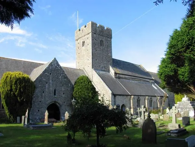 St Illtyd's Church, Llantwit Major, the local landmark of CF61