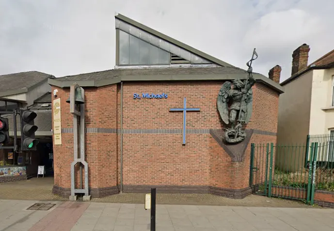 St Michael's Church, Romford Road, the local landmark of E12
