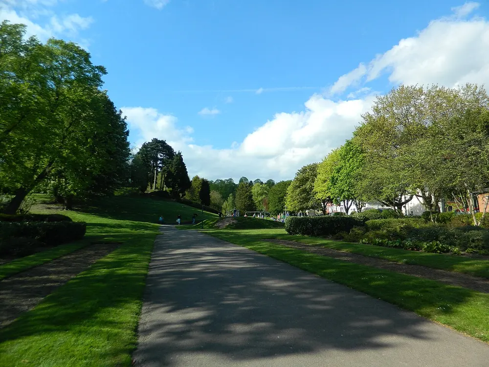Beechwood Park, Newport, the local landmark of NP19