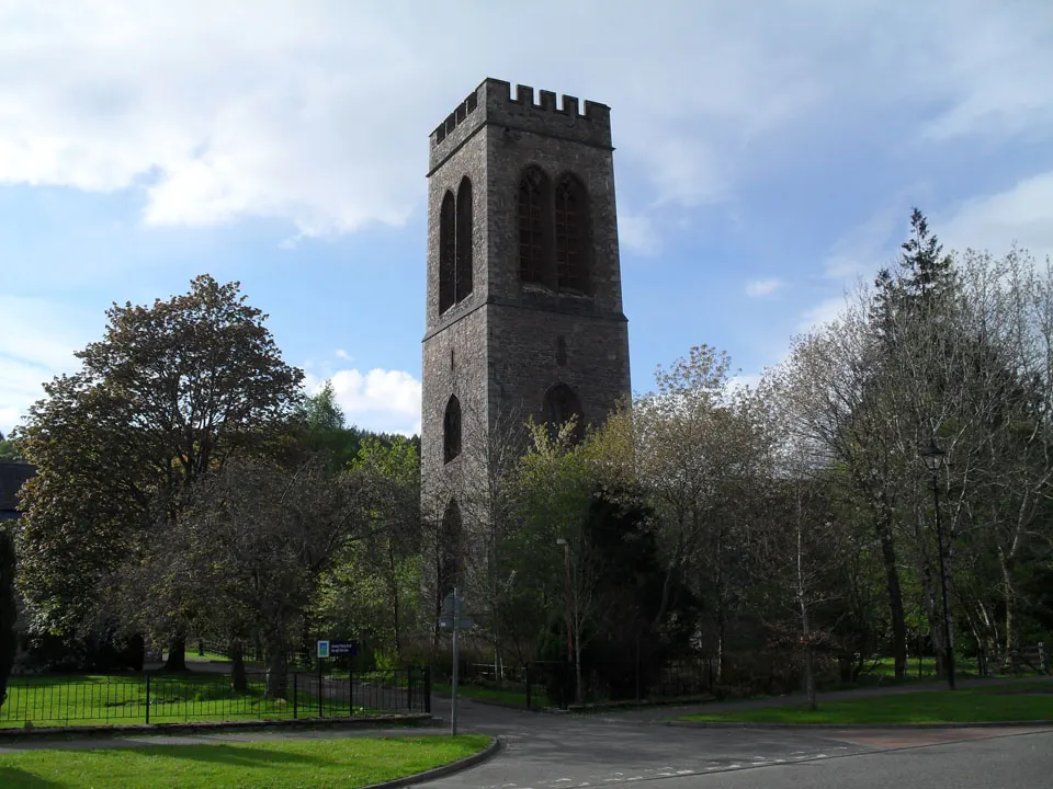 Inveraray Bell Tower, the local landmark of PA32