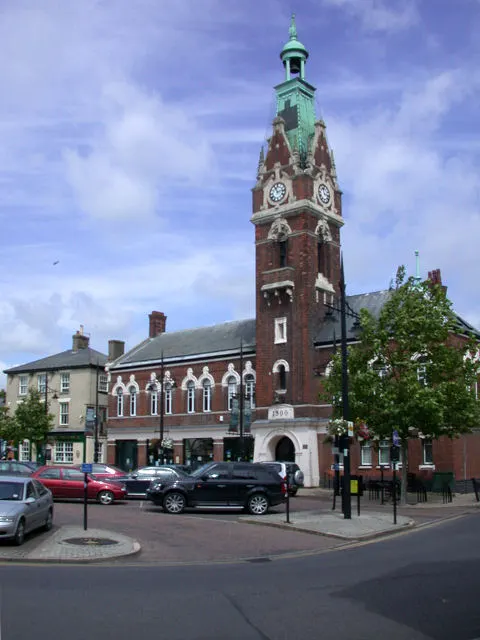 March Town Hall, the local landmark of PE15