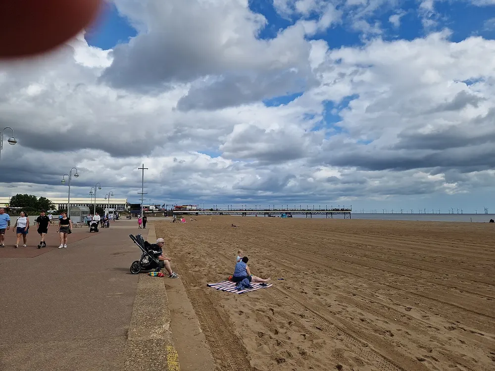 Skegness Pier, the local landmark of PE25