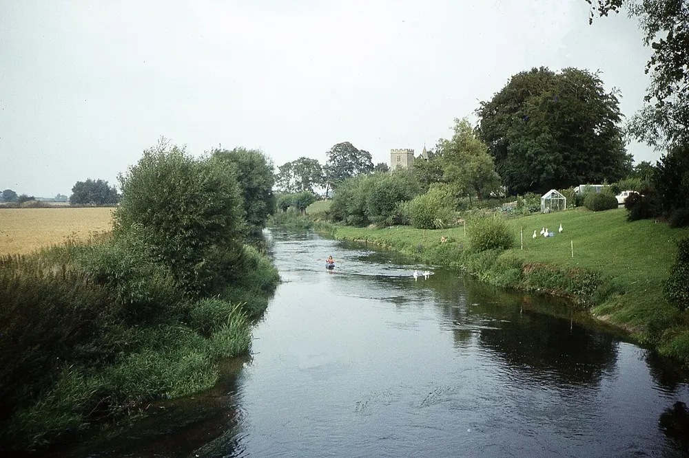 Castle Eaton Bridge, the local landmark of SN6