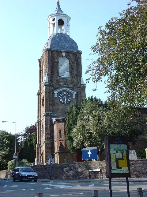 Church of St Mary the Virgin, Sunbury-on-Thames, the local landmark of TW16