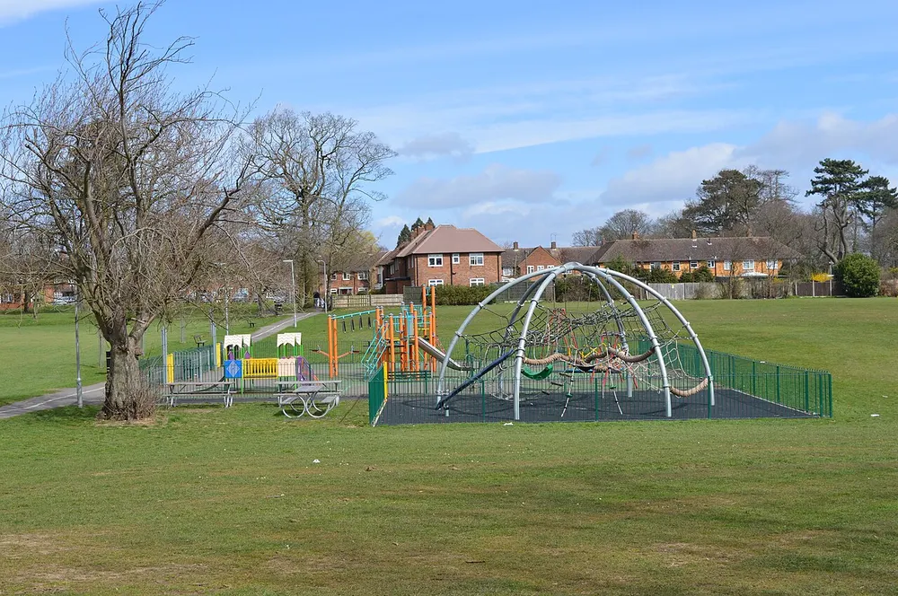 Garston Park, the local landmark of WD25